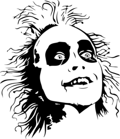 Beetlejuice 15 Outline Icon Svg Set, Free Vectors File